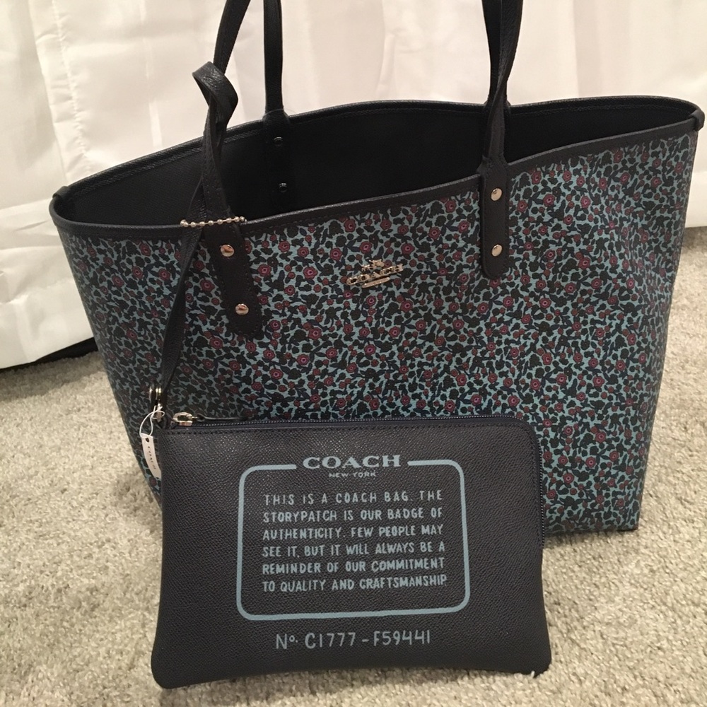 Reversible Coach Tote- NWT